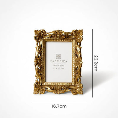 Antique Gold Photo Frame