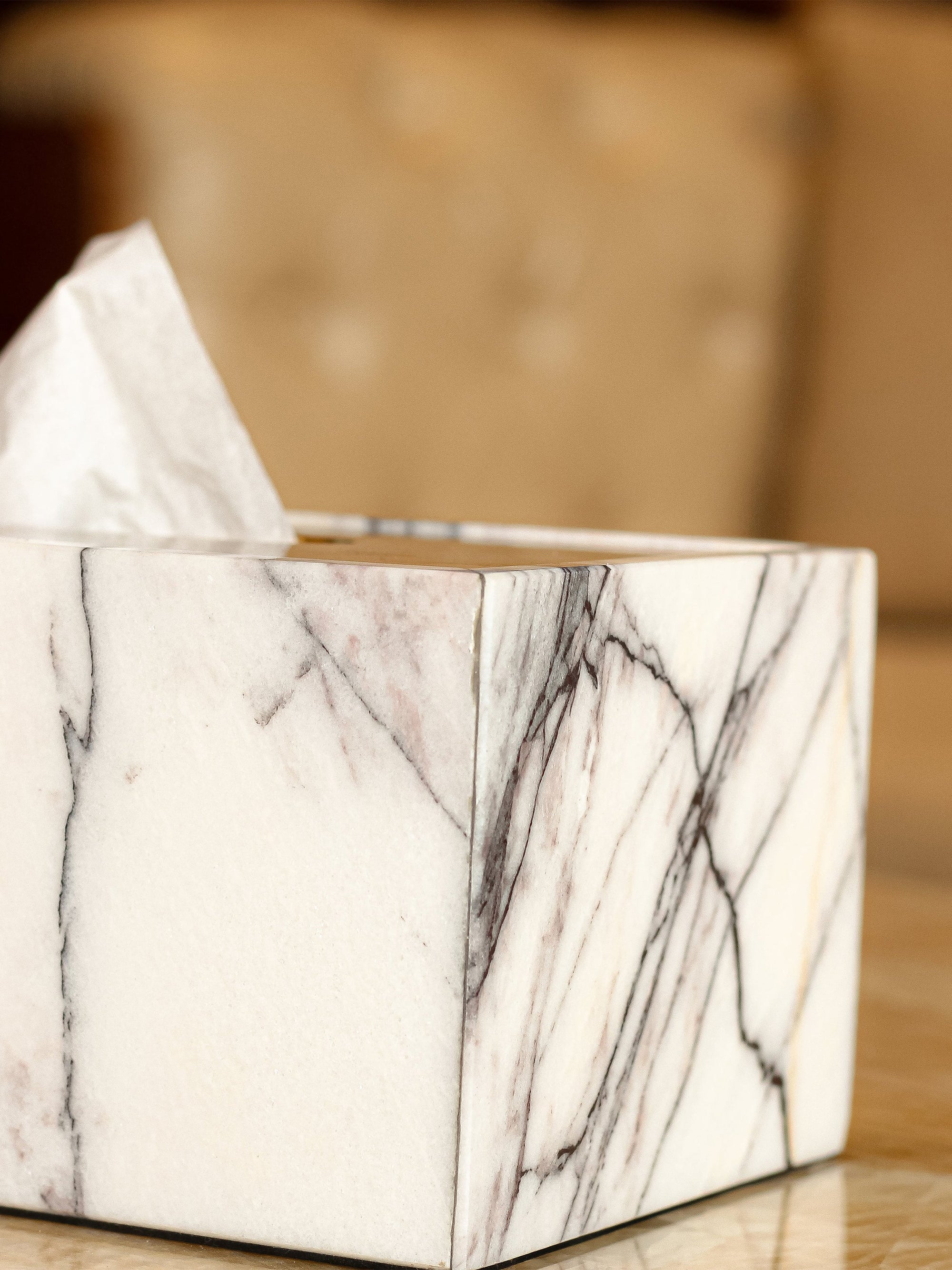 Arabescato Tissue Box