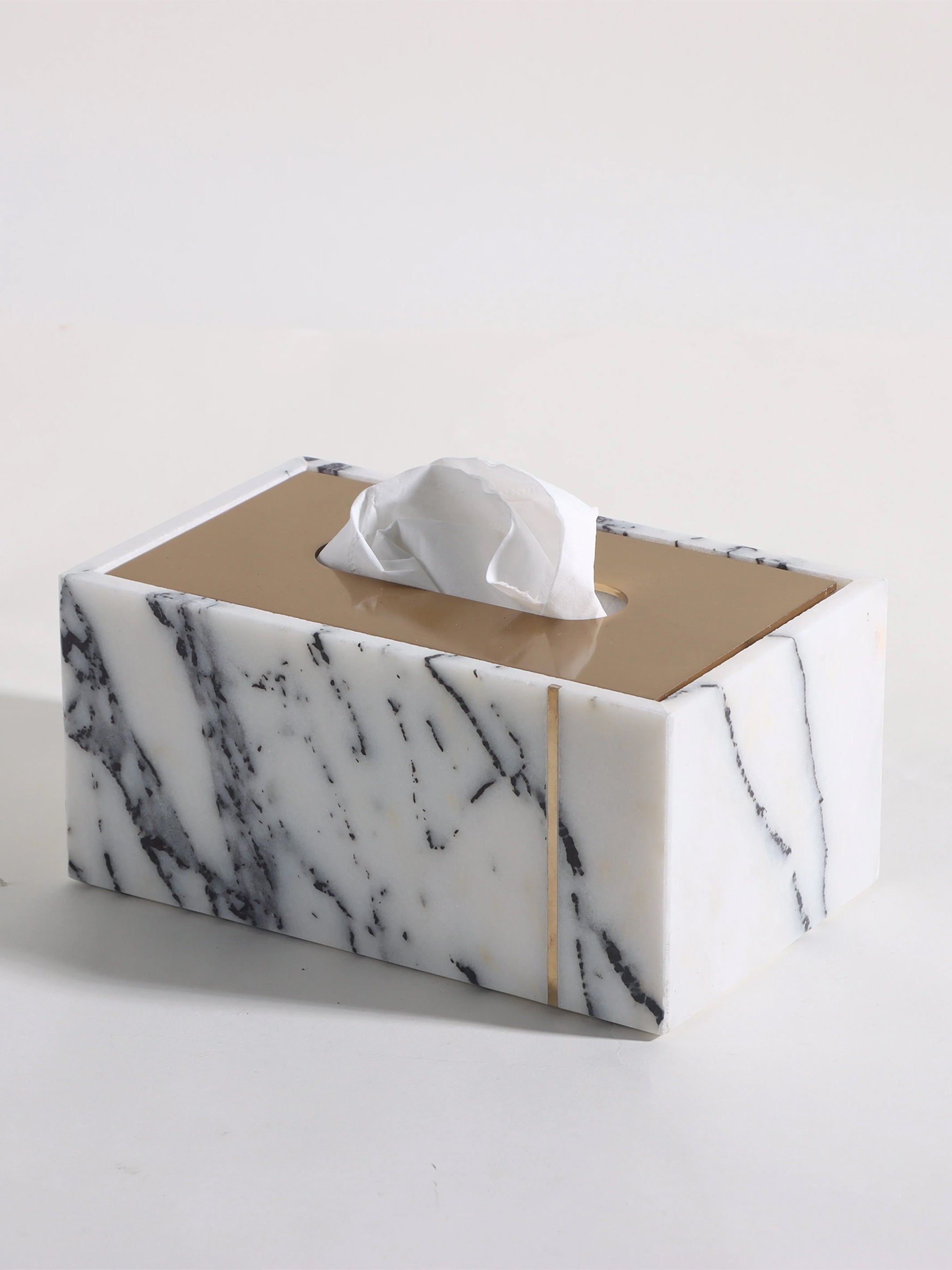 Arabescato Tissue Box