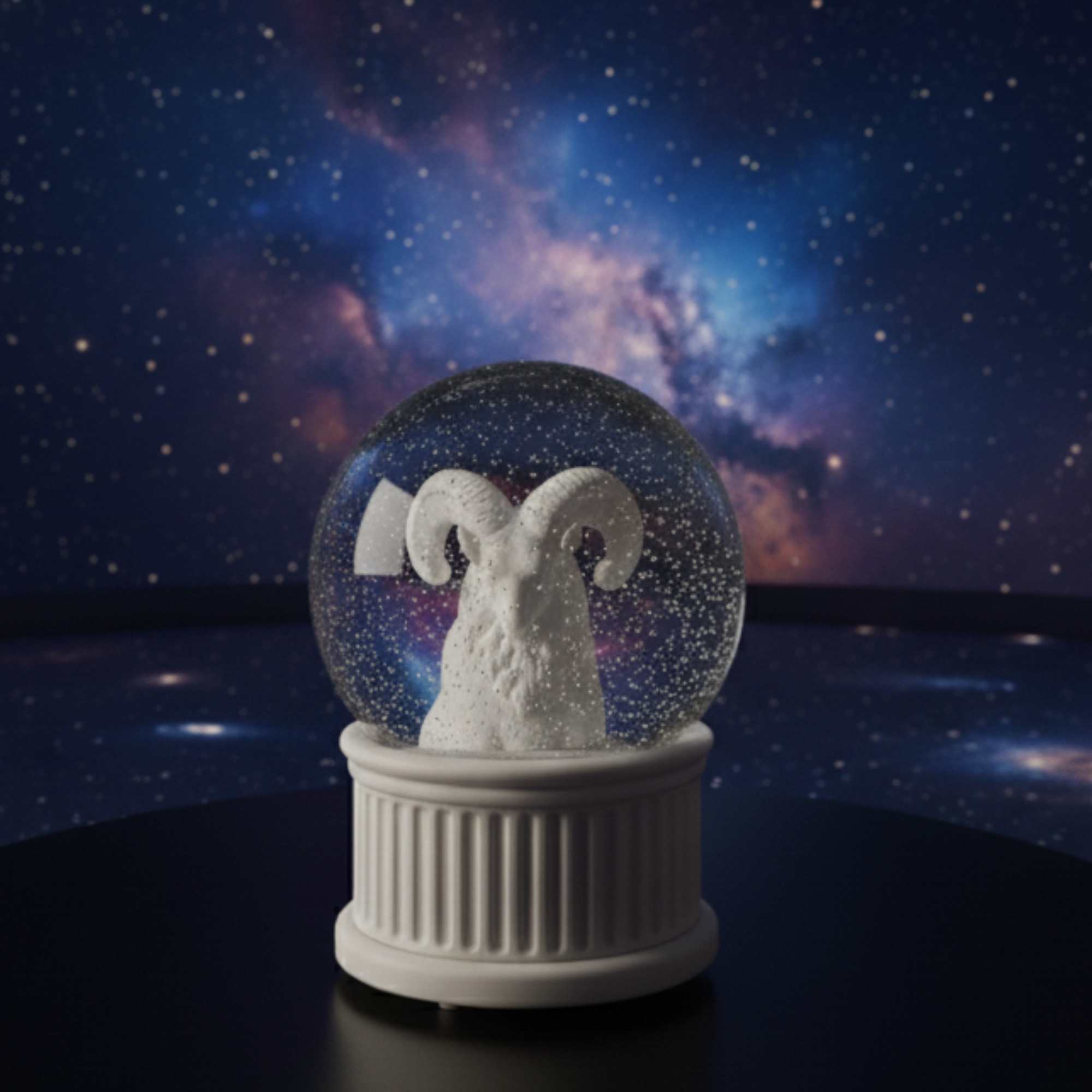 Aries Snow Globe (120MM)