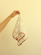 Cotton Square Scarf - Art Deco