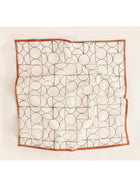 Cotton Square Scarf - Art Deco