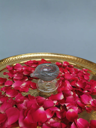 Art Glass Puja Diya- Brahmam Deep