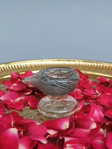 Art Glass Puja Diya- Brahmam Deep
