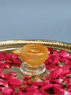 Art Glass Puja Diya- Kesari Kiran