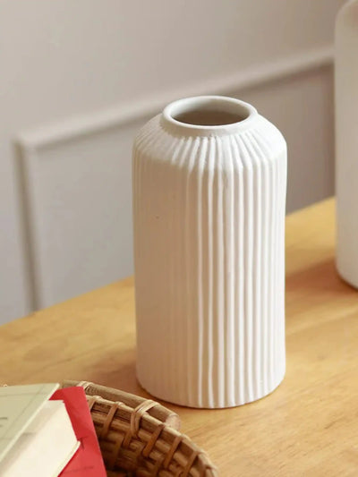 Snow White vase set of 3- Advance premium matt quality