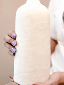 Lucid white vase