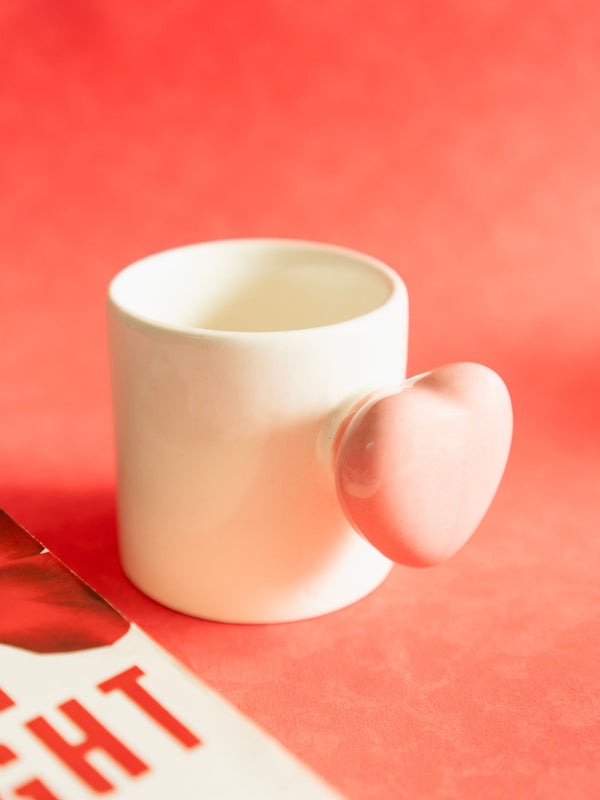 Cozy heart Cup-Pink