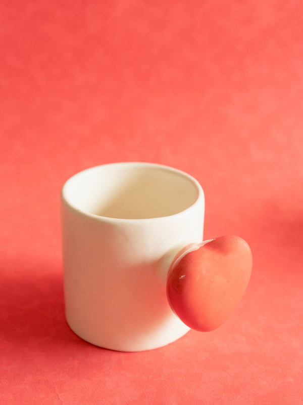 Cozy heart Cup- Red