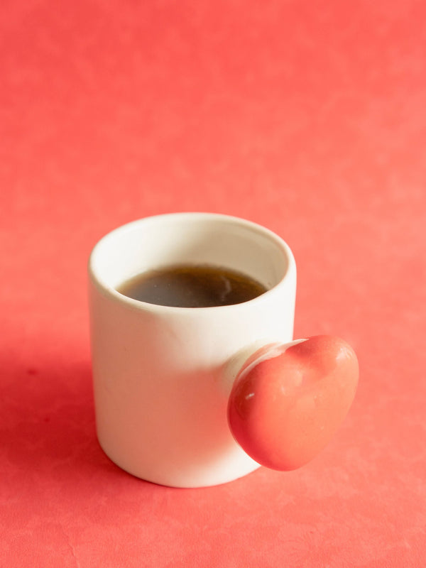 Cozy heart Cup- Red