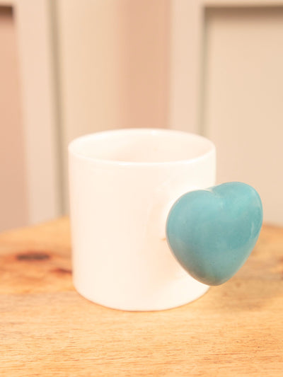 Cozy heart Cup-Blue