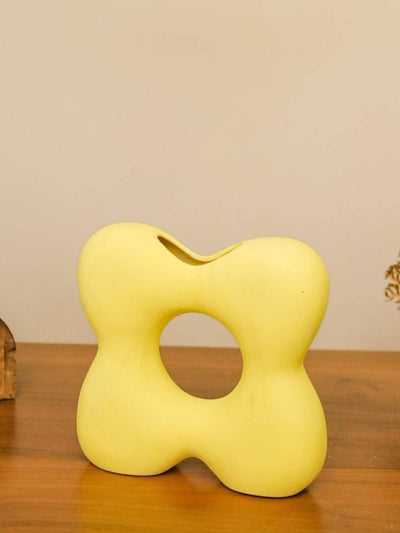 yellow breeze vase