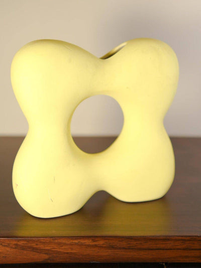 yellow breeze vase