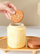 Amber airtight Jar set of 2