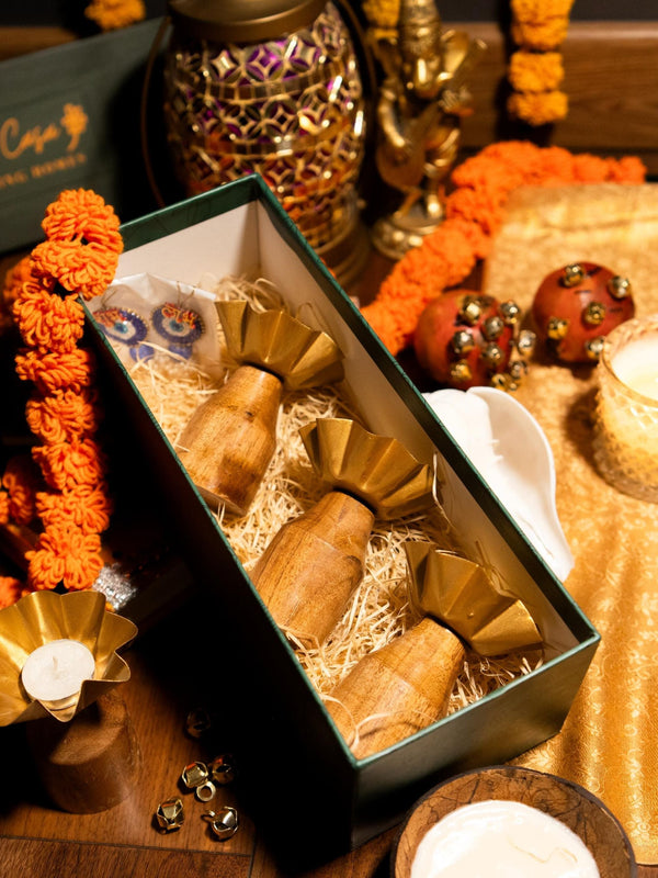 Rustic charm diwali gift box