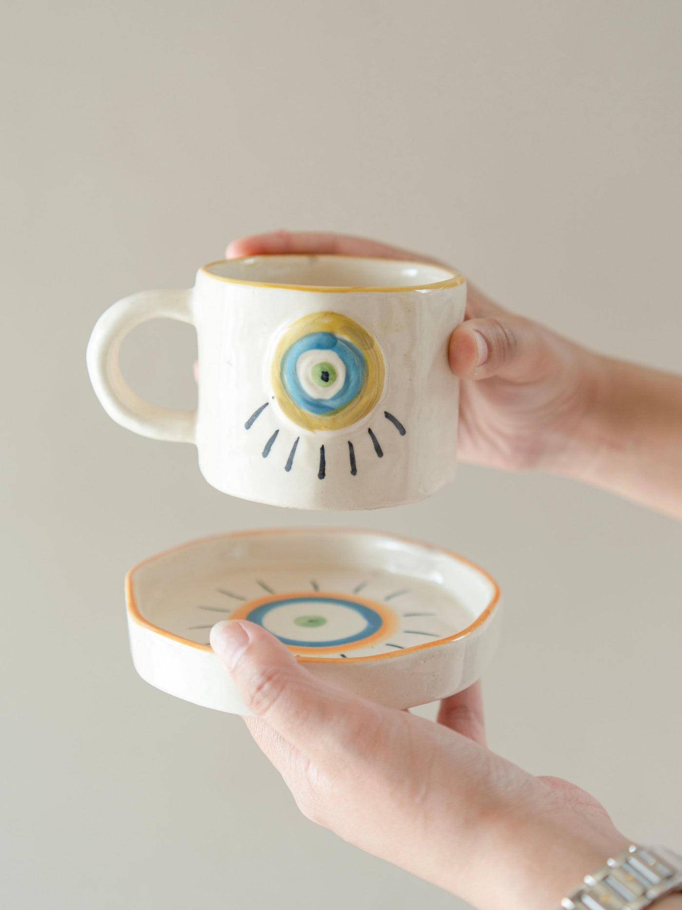 Eye of Protection cup saucer