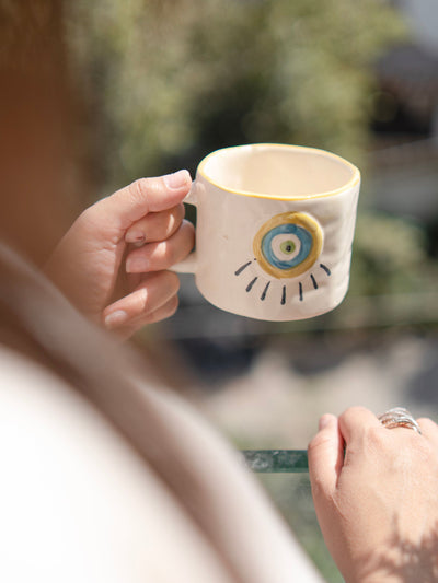 Eye of Protection cup saucer