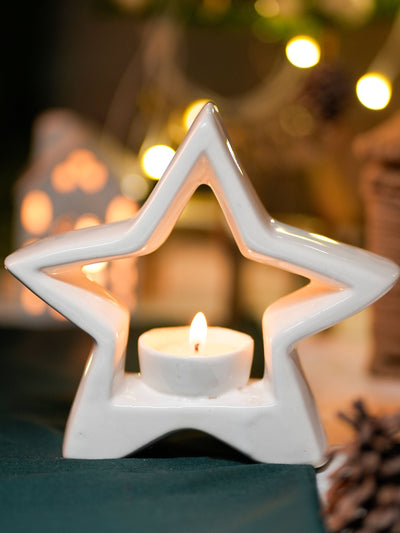 Star-Shaped Tea Light Holder
