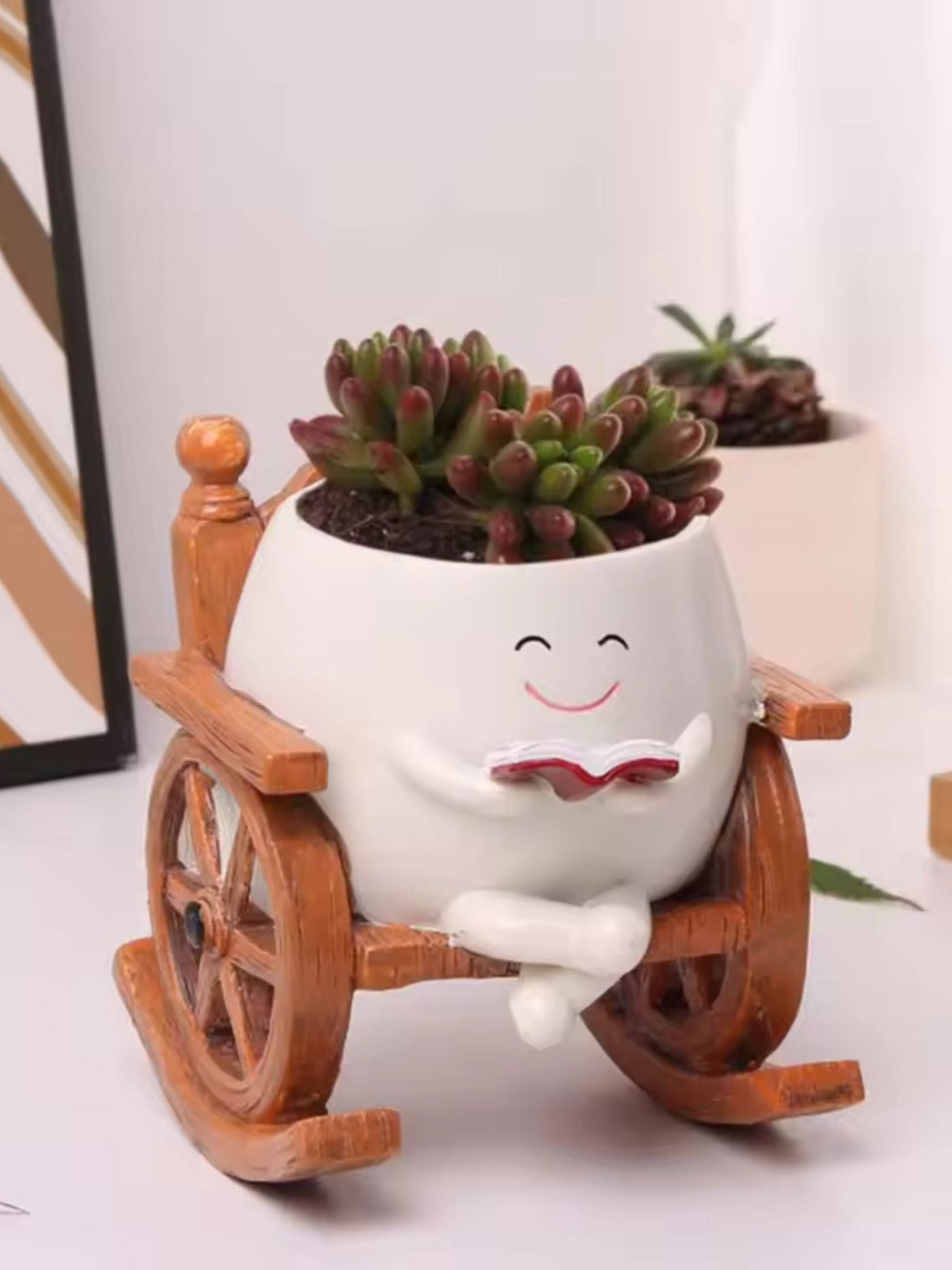 Seat of Stories planter