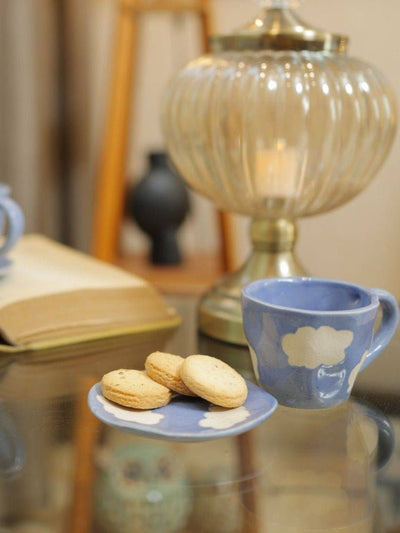 Cloud Cup and saucer set of 2