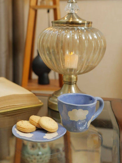 Cloud Cup and saucer set of 2