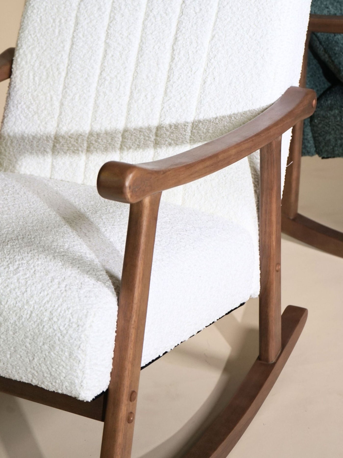 Rocking Chair - Astra Boucle White