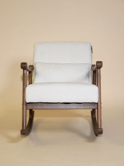 Rocking Chair - Astra Boucle White