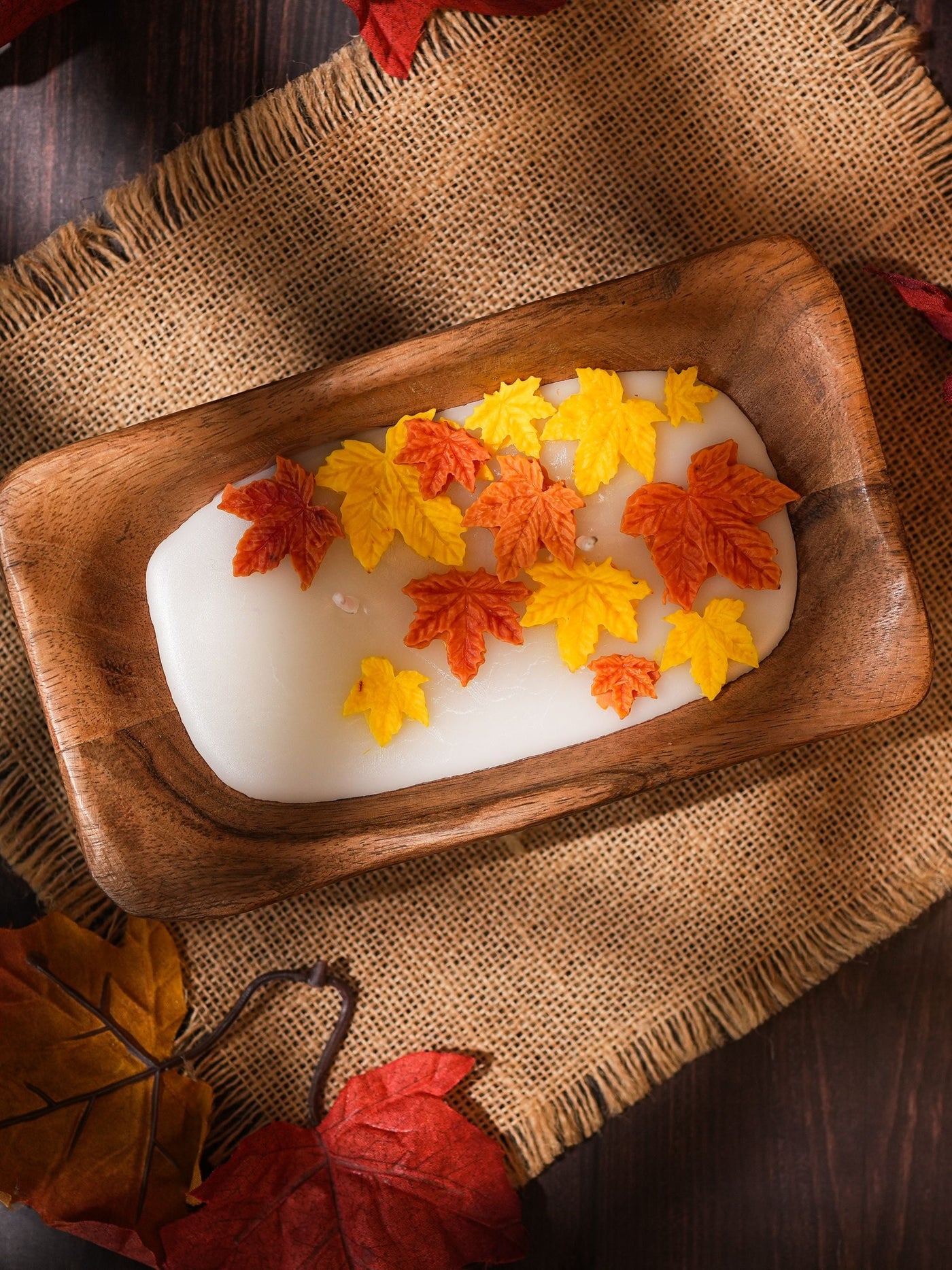 Autumn Themed Soy Wax Candle