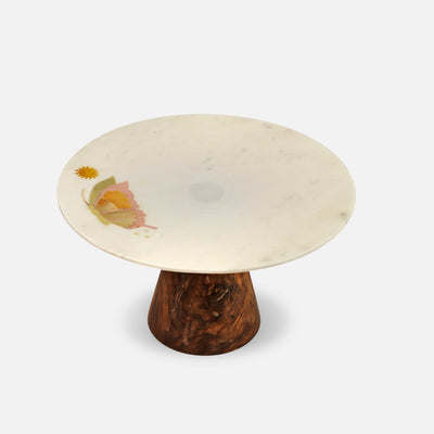 Milla - Marble Inlay Cake Platter