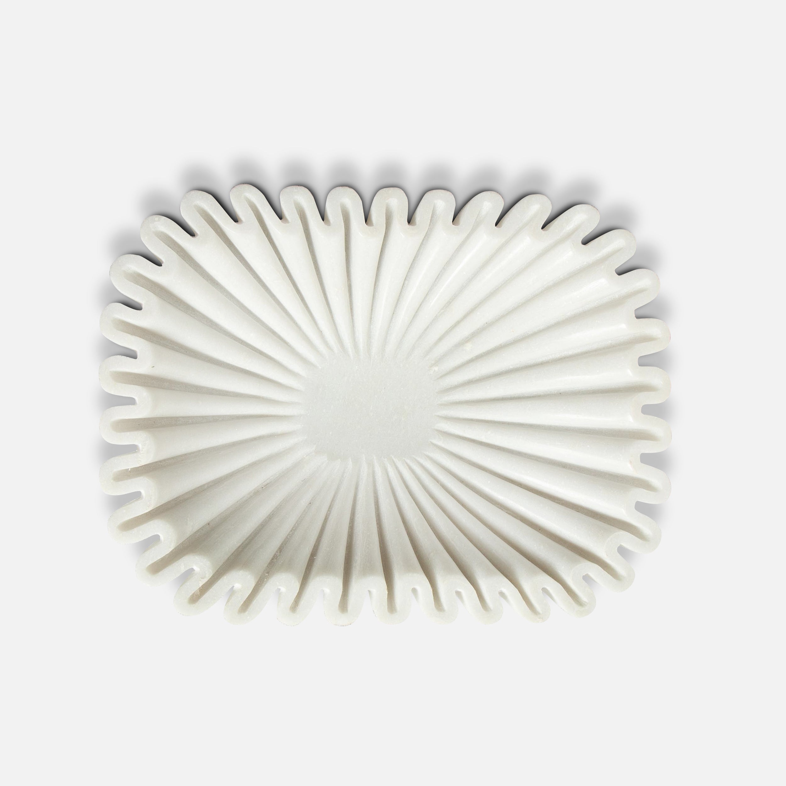 Curvatura - MARBLE CURVED PLATTER