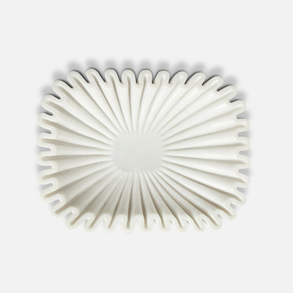 Curvatura - MARBLE CURVED PLATTER