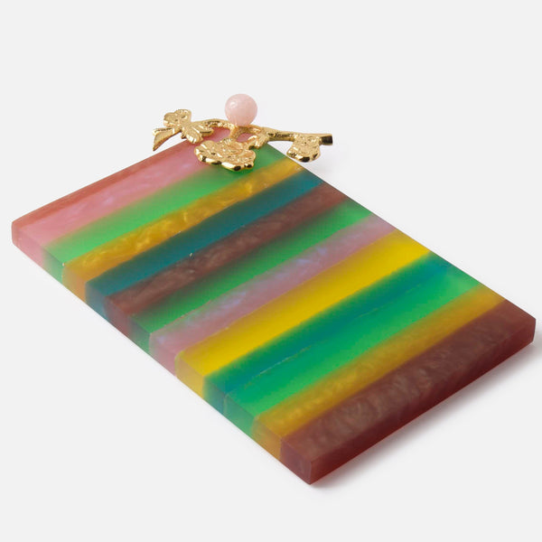 MIRANDA-RESIN MULTICOLOR PLATTER
