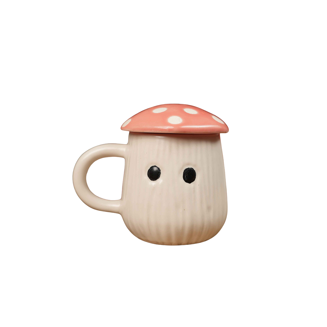 Shroom Sip Mug- Pink