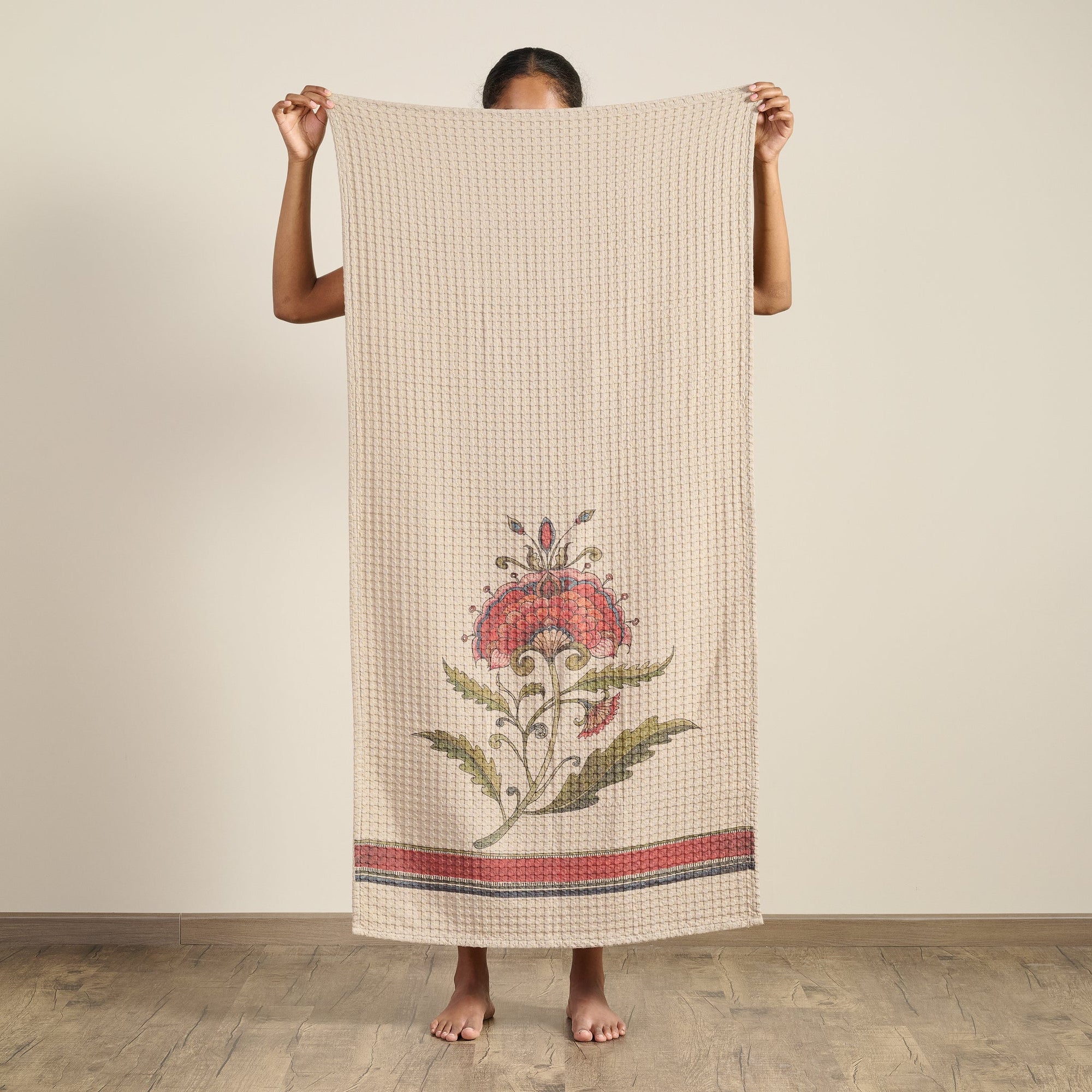 KALIKA | Cotton Bamboo | Waffle | Bath Set