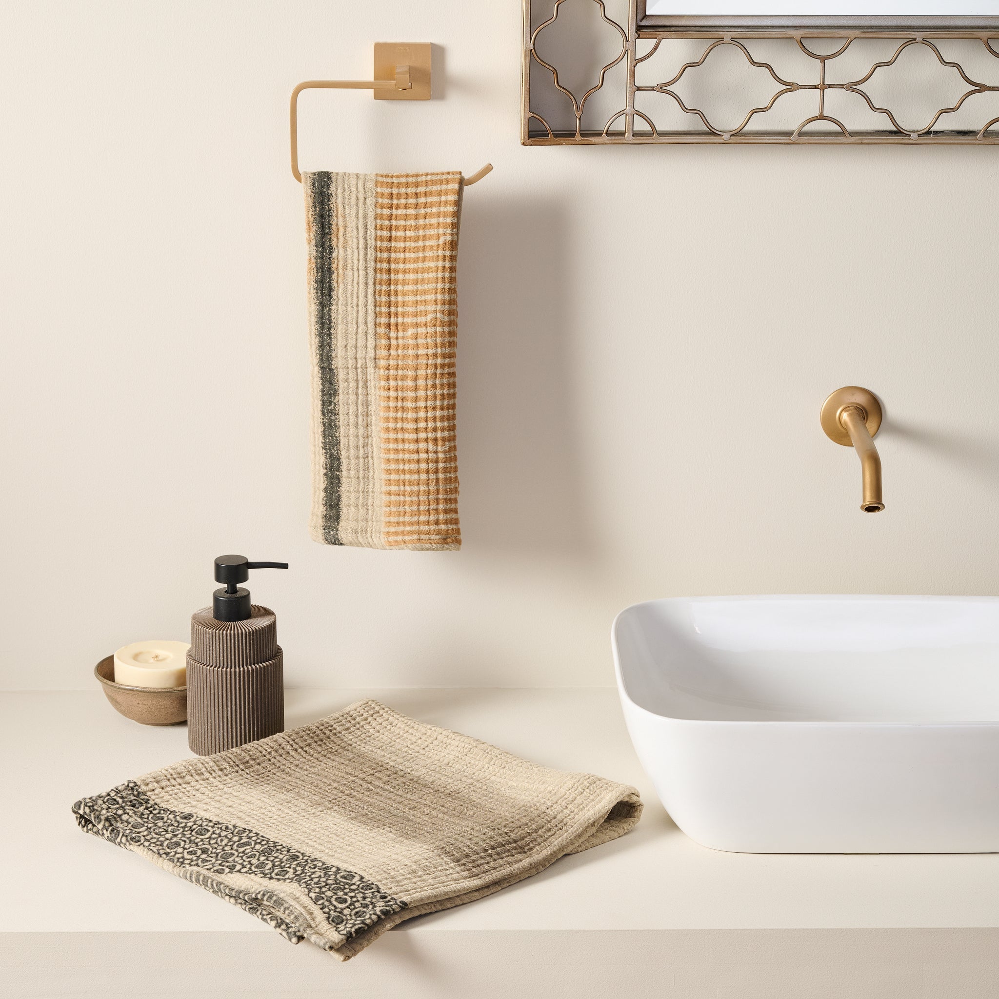 Savanna Sun | Cotton Gauze | Bath Set