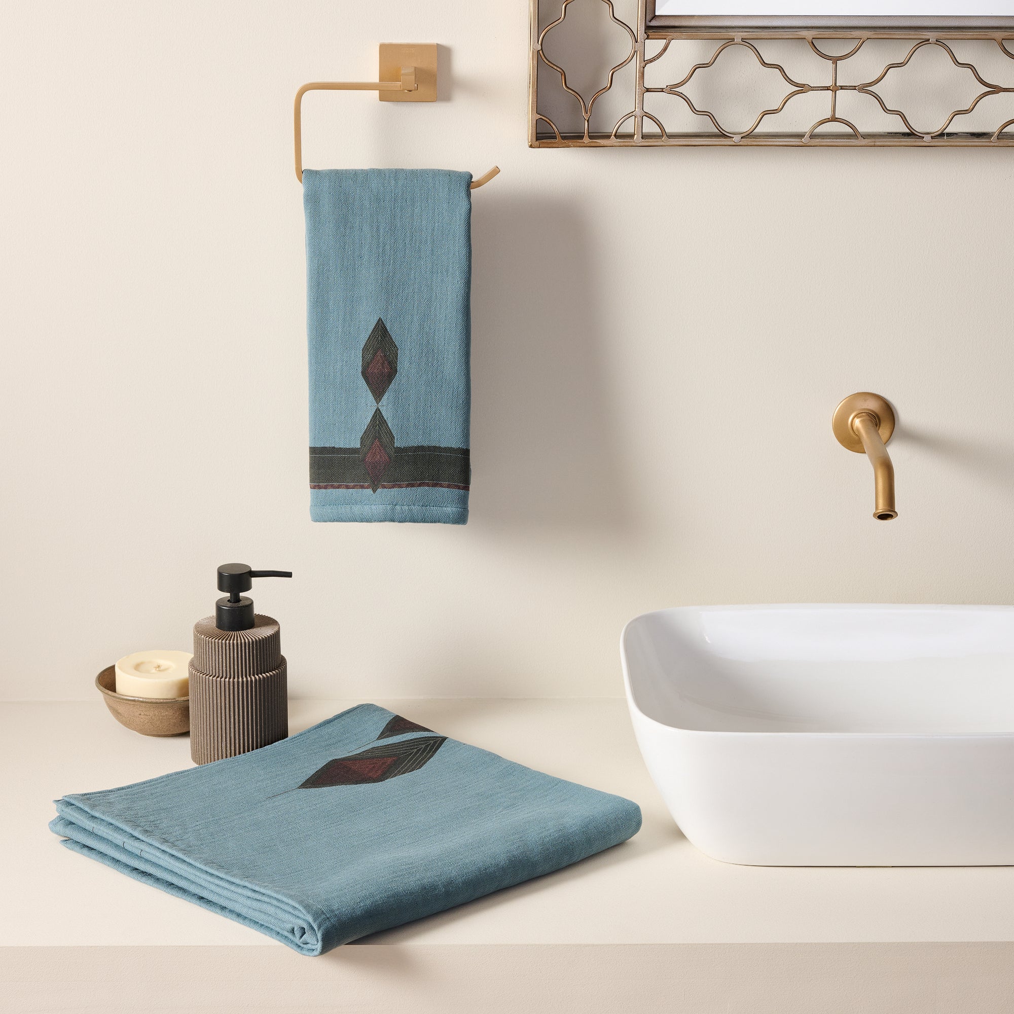 YANTRA | Cotton | Hammam Terry  | Bath Set