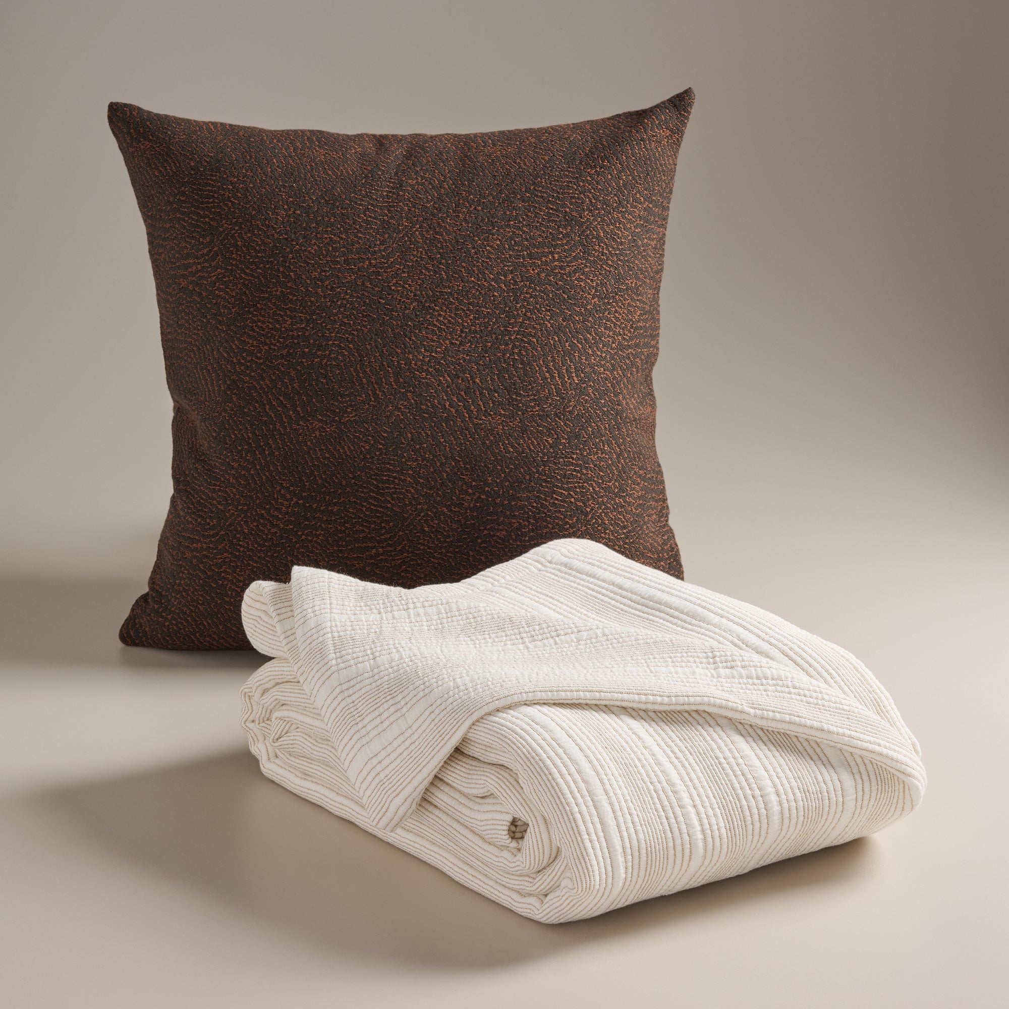 Pin Rib | Cotton | Bed Cover