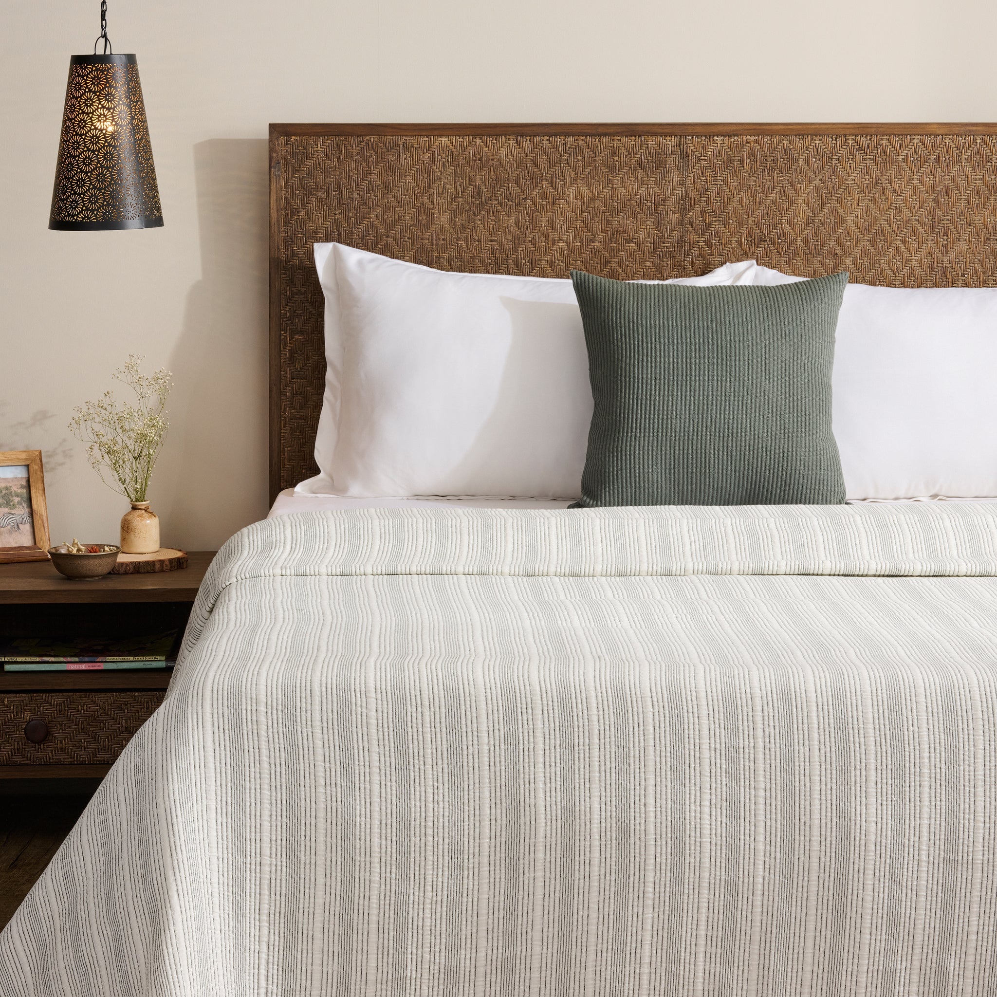 Pin Rib | Cotton | Bed Cover - Product Image 