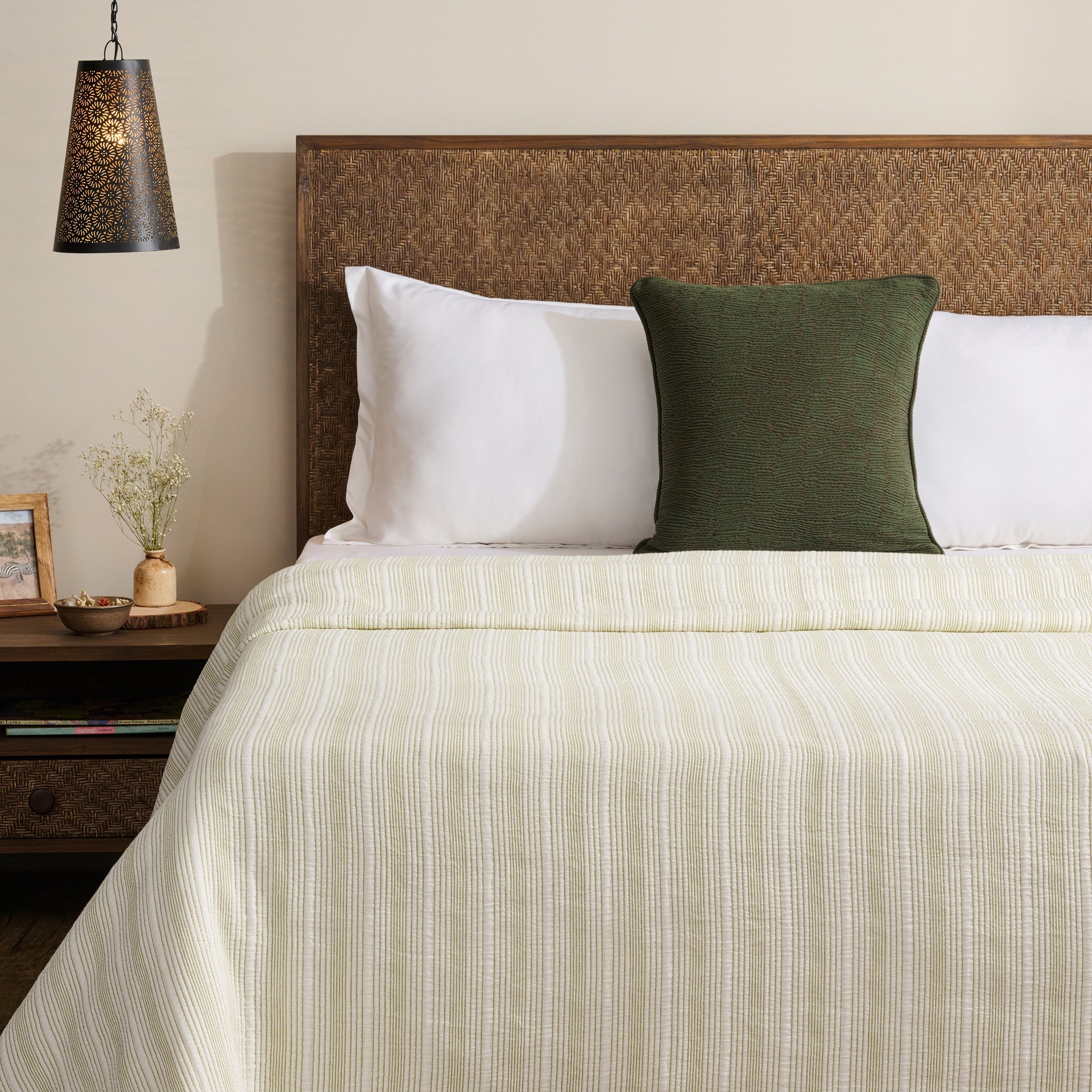 Pin Rib | Cotton | Bed Cover