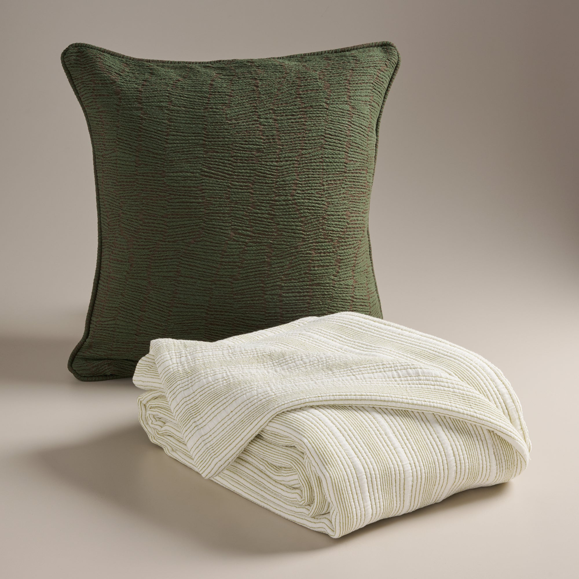 Pin Rib | Cotton | Bed Cover