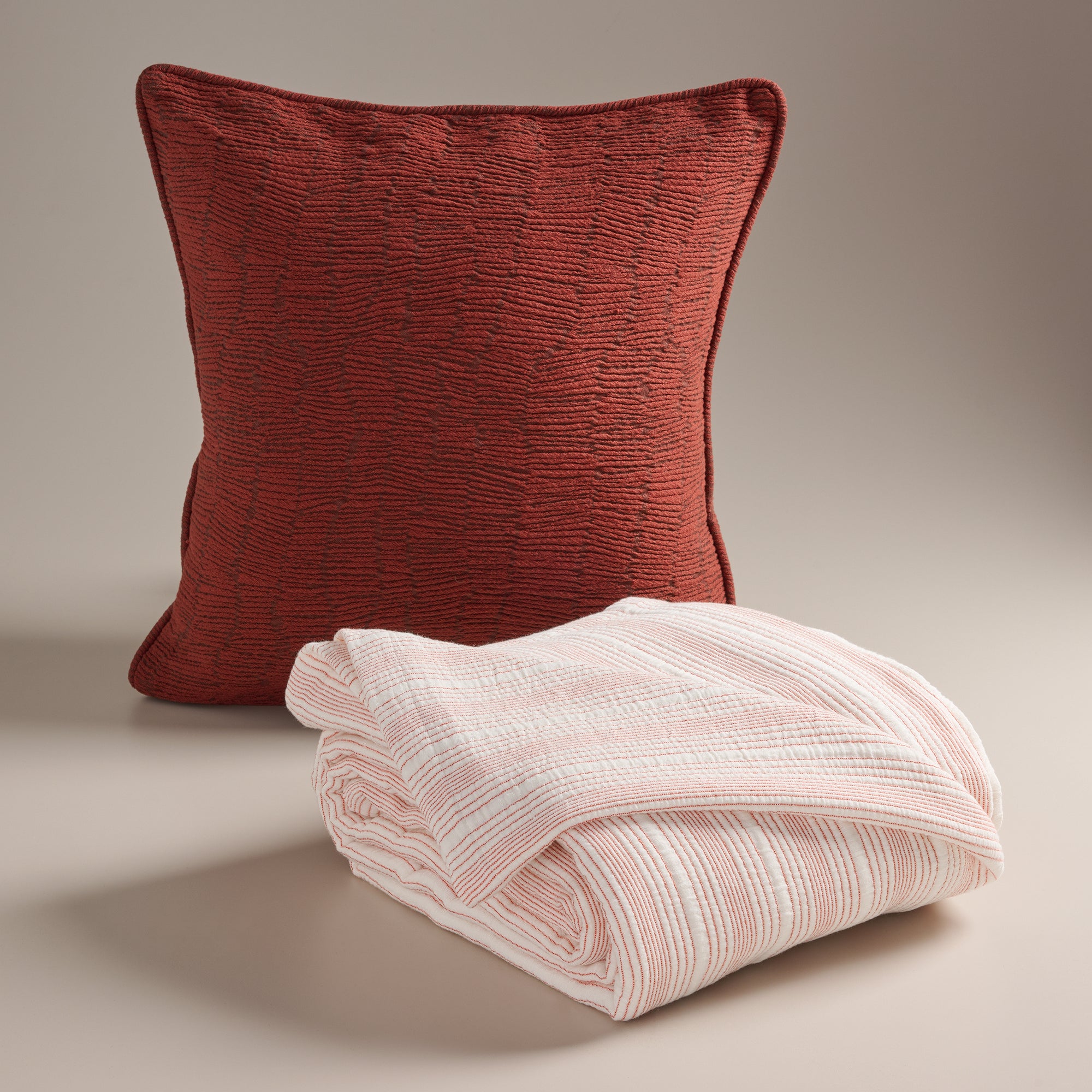 Pin Rib | Cotton | Bed Cover