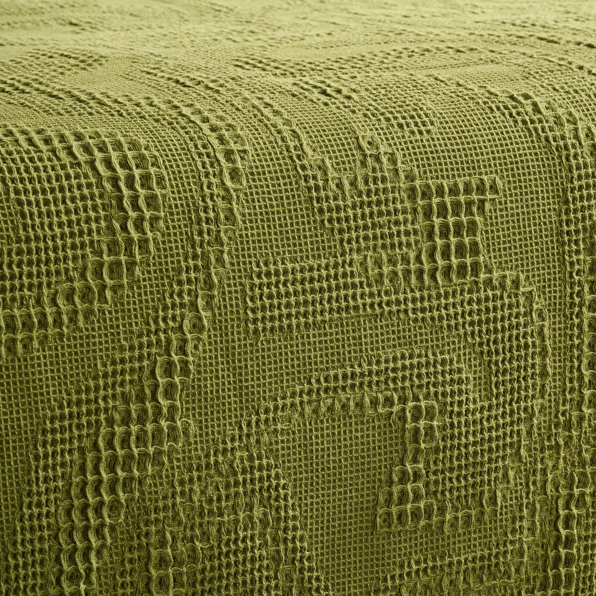 Damask | Cotton | Waffle | Bed Cover