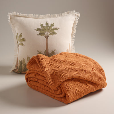 Pendant | Cotton | Waffle | Bed Cover