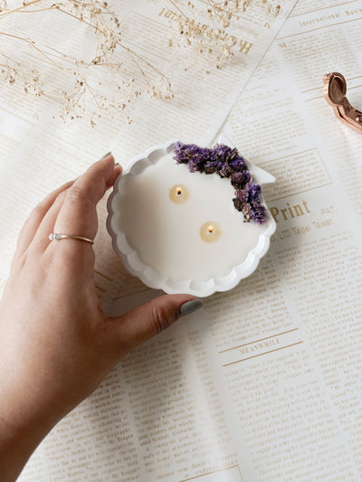 Beach Sea Shell Candle