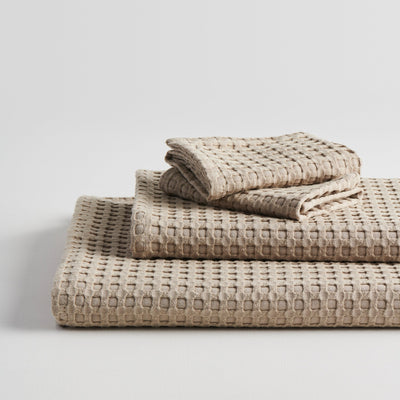 Beehive Cotton Bamboo Waffle Towels Set