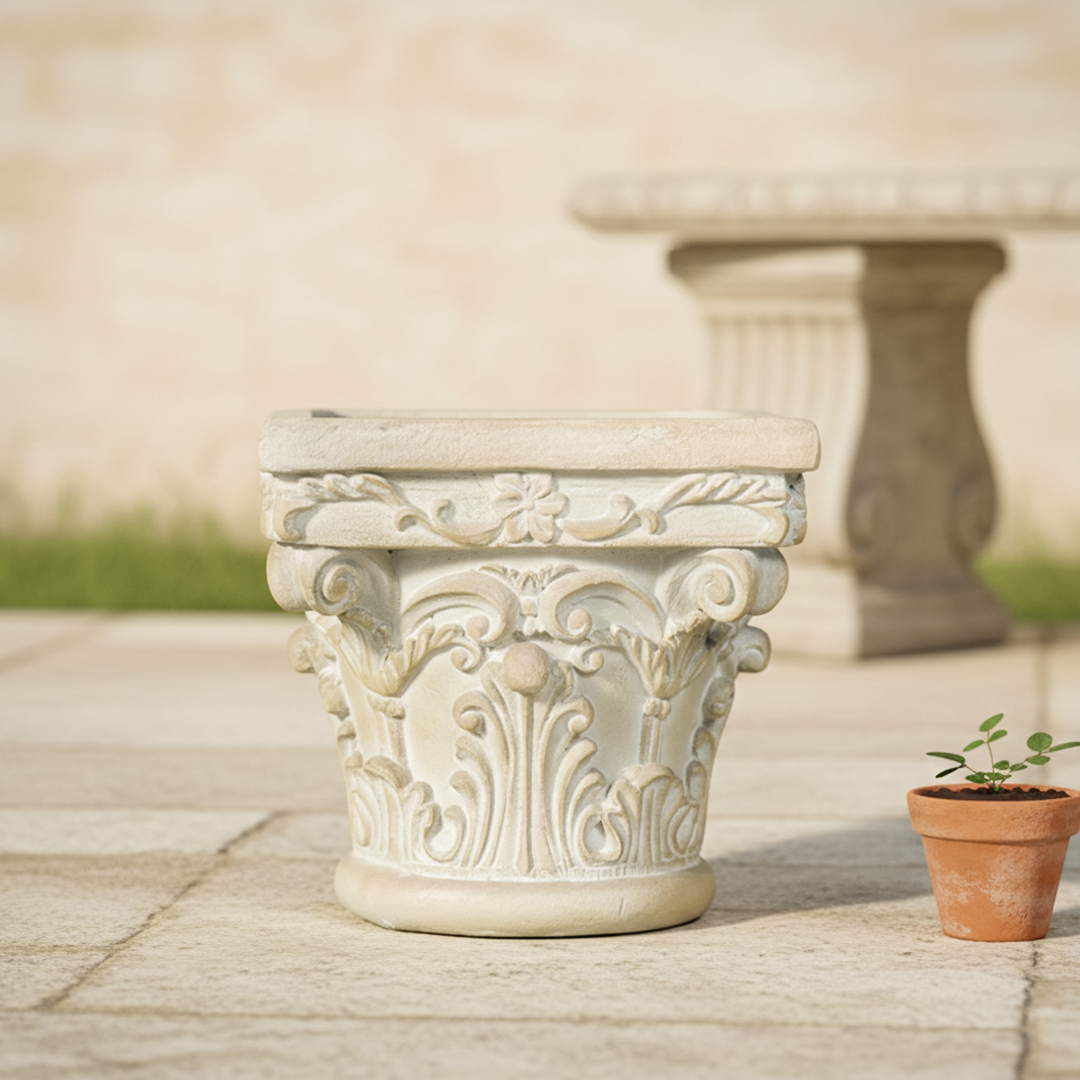 Beige Pedestal