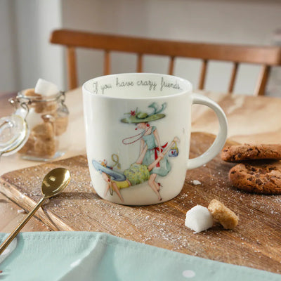 Berni Parker `Crazy Friends` Sophie Mug (Box of 6)