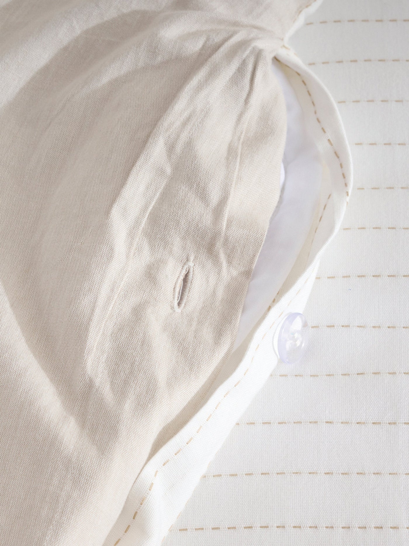 Birch Raindrop Cotton Bamboo Dobby Duvet Cover