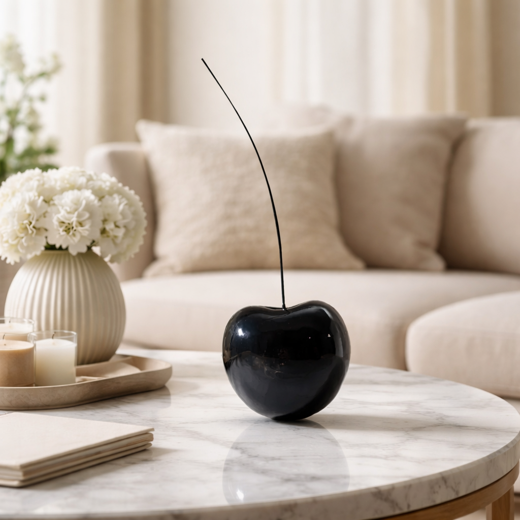 Black Cherry Decor Object Small
