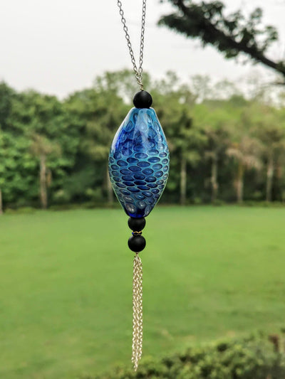 Bliss Amulet - Necklace Blue